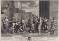 KG 11080
<br/>
Overspelige vrouw
<br/>
<em>Audran, Girard (1640-1703)</em>